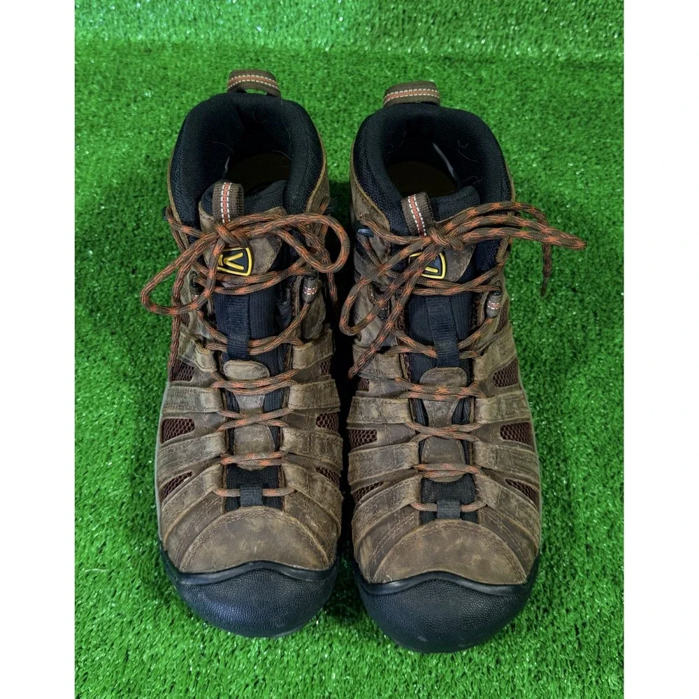 KEEN Flint - Men's Mid Steel Toe Utility Boot 1007972EE - Size 11.5‎ EE